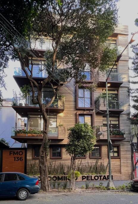 Ferienwohnung Departamento Nuevo En El Corazon De La Condesa Mexiko-Stadt Exterior foto